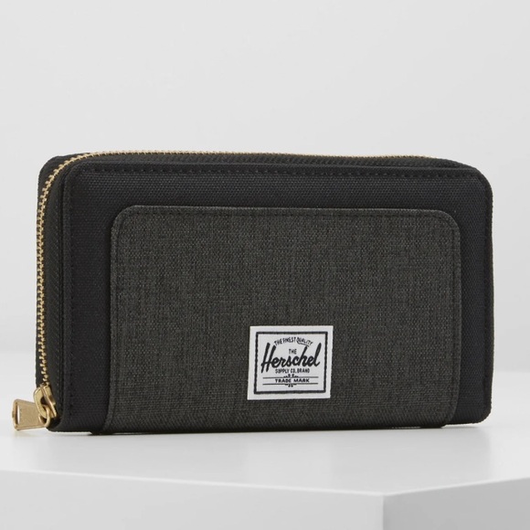 Herschel Supply Company Handbags - Herschel Black and Gray zip around Wallet